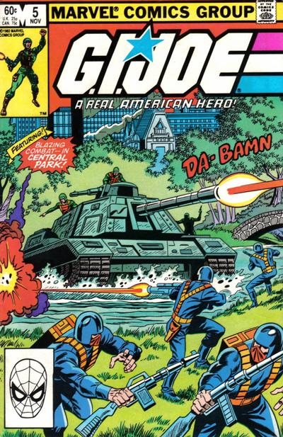G.I. Joe: A Real American Hero (Marvel) #5A