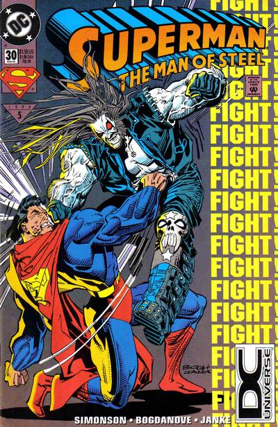 Superman: The Man of Steel #30B