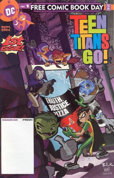 Teen Titans Go #1B Free Comic Book Day