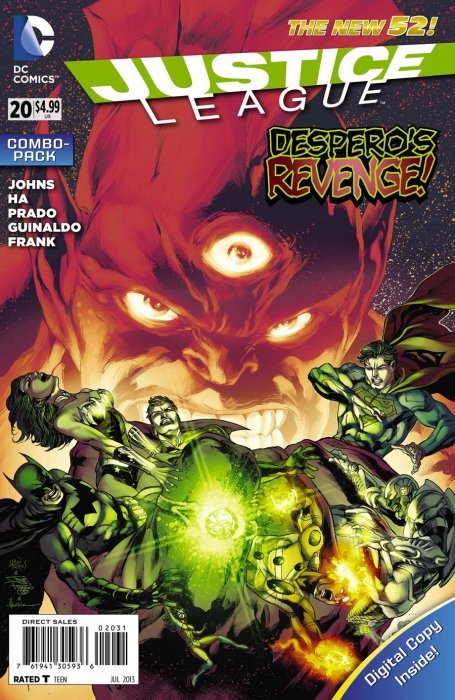 Justice League #20 Combo Pack Variant