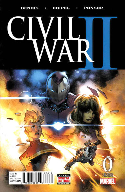 Civil War II #0 2nd Printing