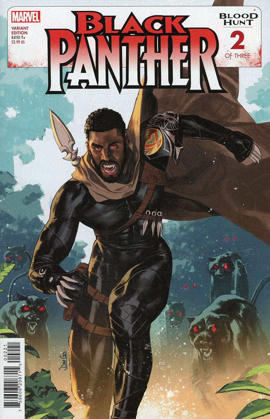 Black Panther Blood Hunt #2 Davi Go Variant