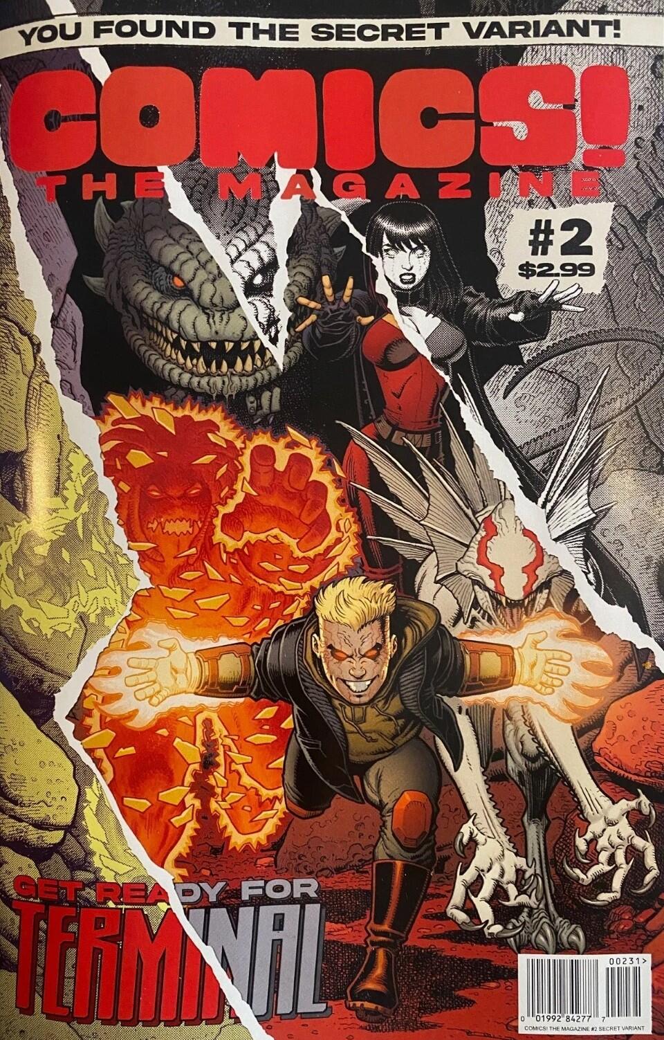 Comics! The Magazine #2 Arthur Adams Secret Variant
