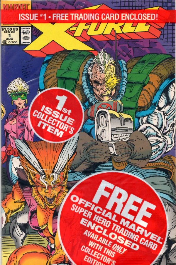 X-Force #1D (Polybagged with Trading Card)