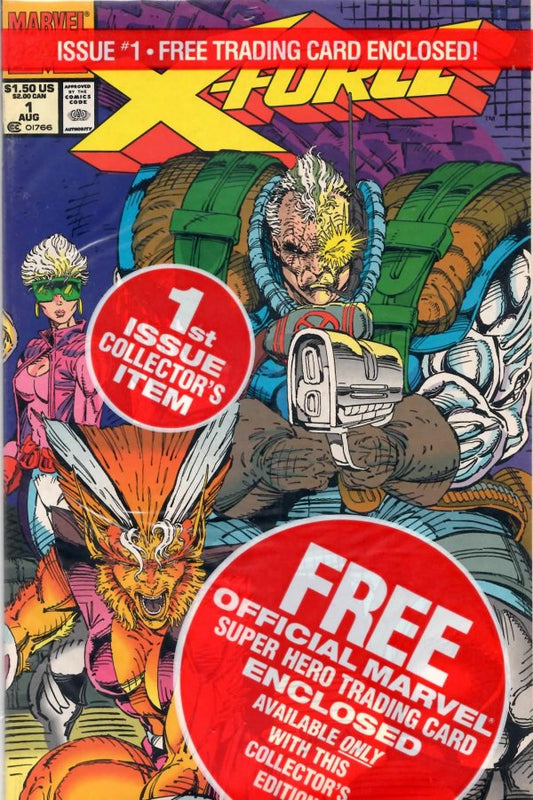 X-Force #1D (Polybagged with Trading Card)