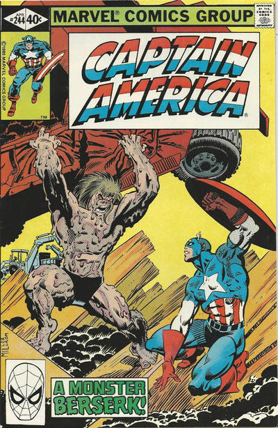 Captain America #244
