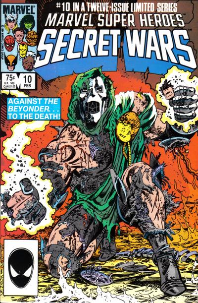 Marvel Super Heroes Secret Wars #10A