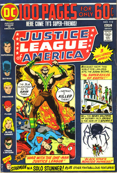 Justice League of America #112