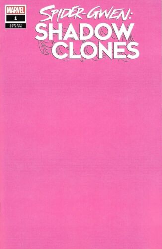 Spider-Gwen: Shadow Clones #1F Pink Blank Variant
