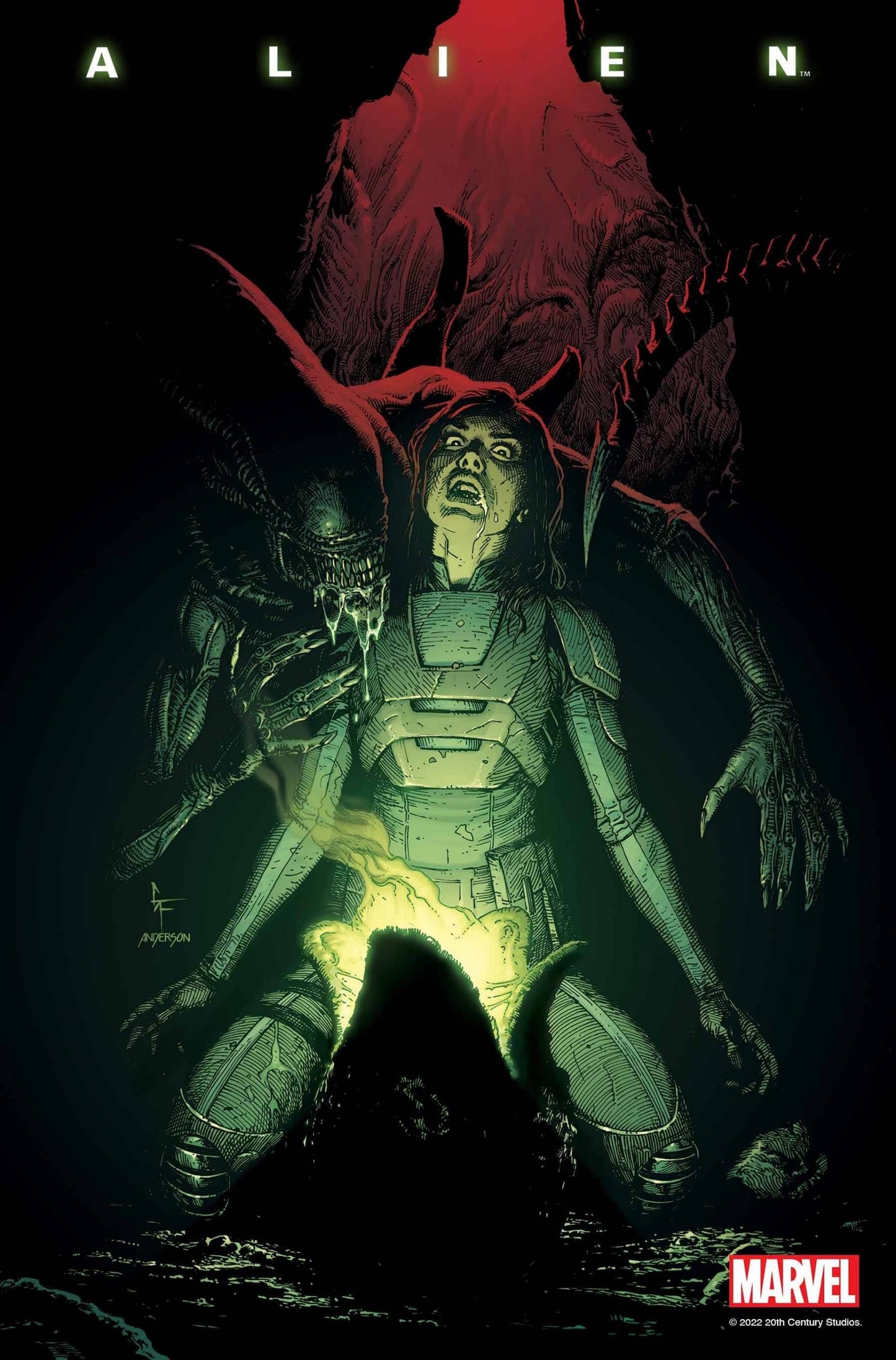 Alien #2 Frank Variant