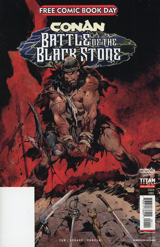 Conan the Barbarian Battle Black Stone #1 FCBD 2024