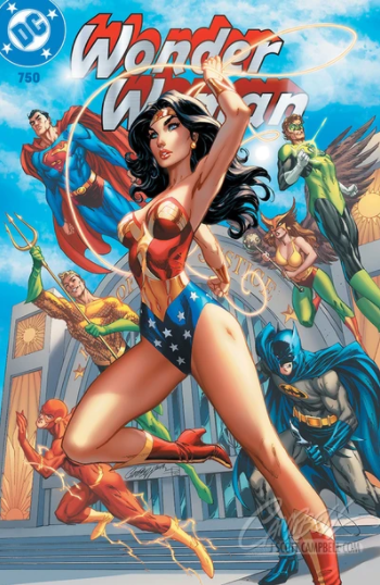 Wonder Woman #750 JSC Exclusive -Signed