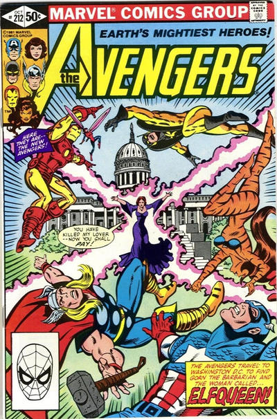The Avengers #212