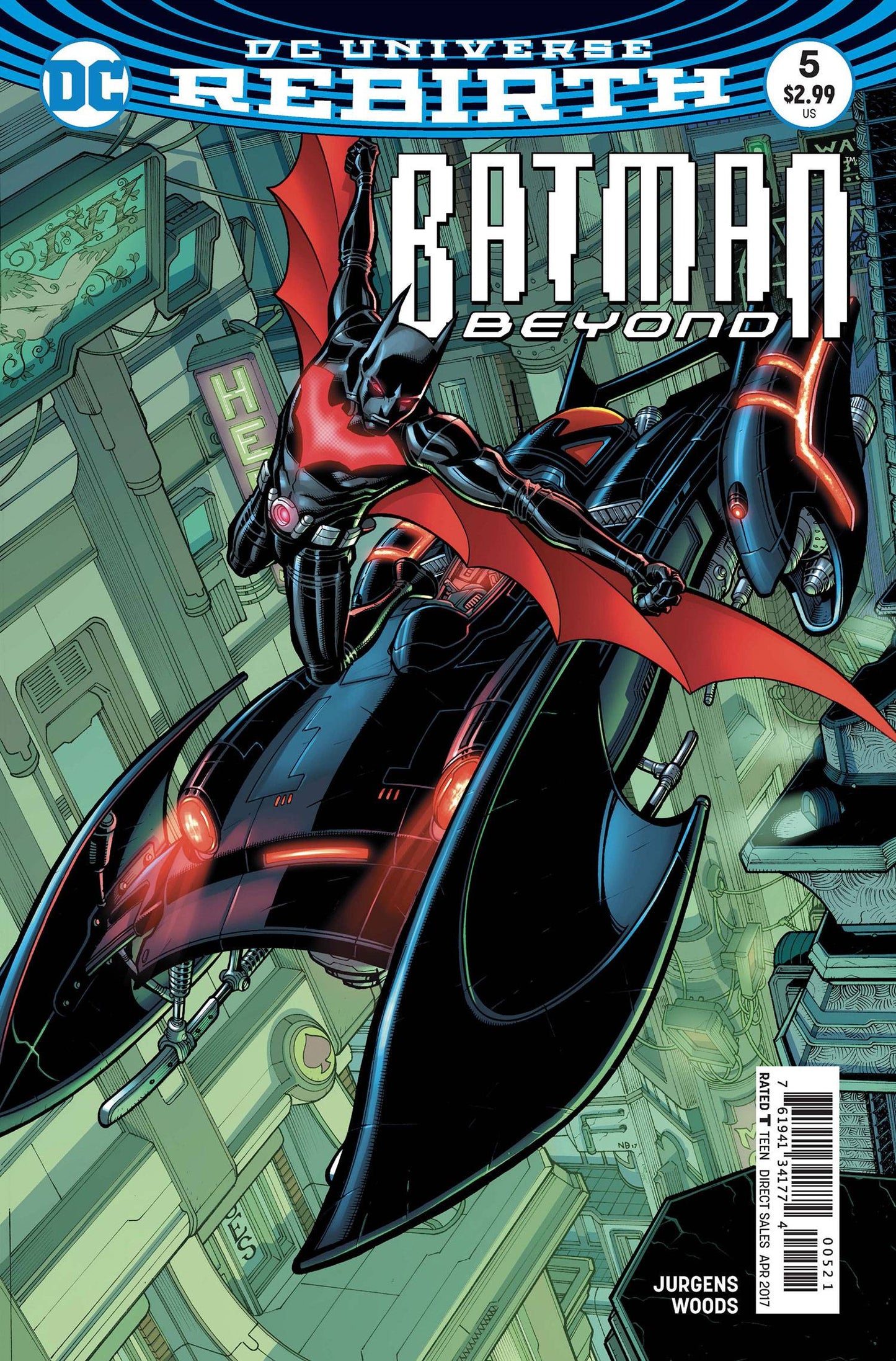 Batman Beyond #5 Ansin Variant