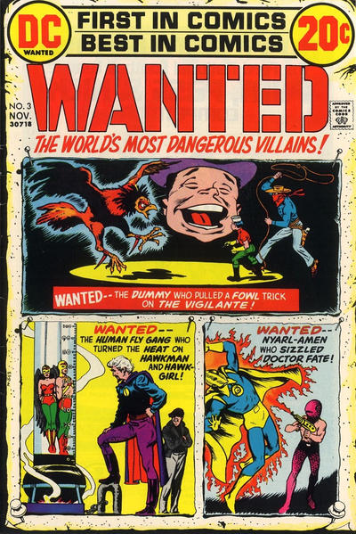 Wanted, The World's Most Dangerous Villains #3