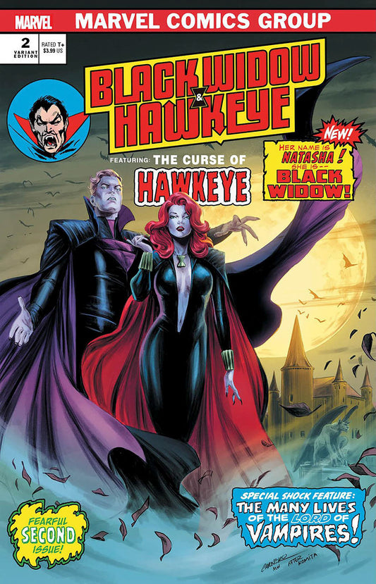 Black Widow and Hawkeye #2 Carnero Variant