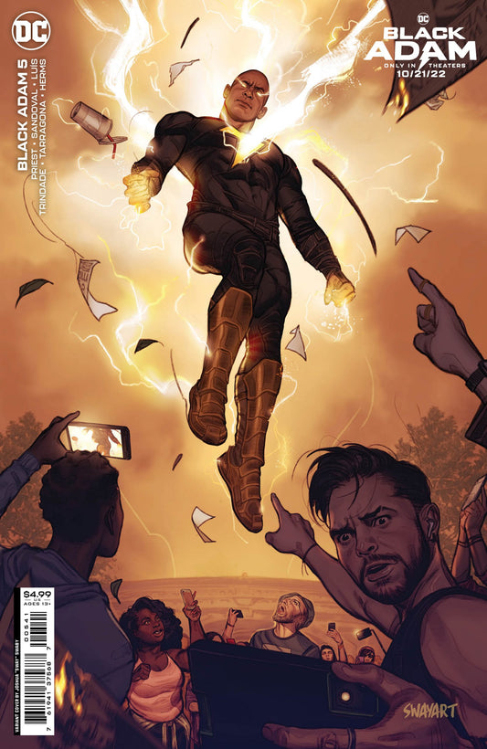 Black Adam #5 Swaby Variant