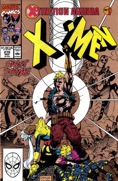 Uncanny X-Men #270B 2nd Printing