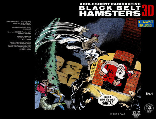 Adolescent Radioactive Black Belt Hamsters 3-D #4