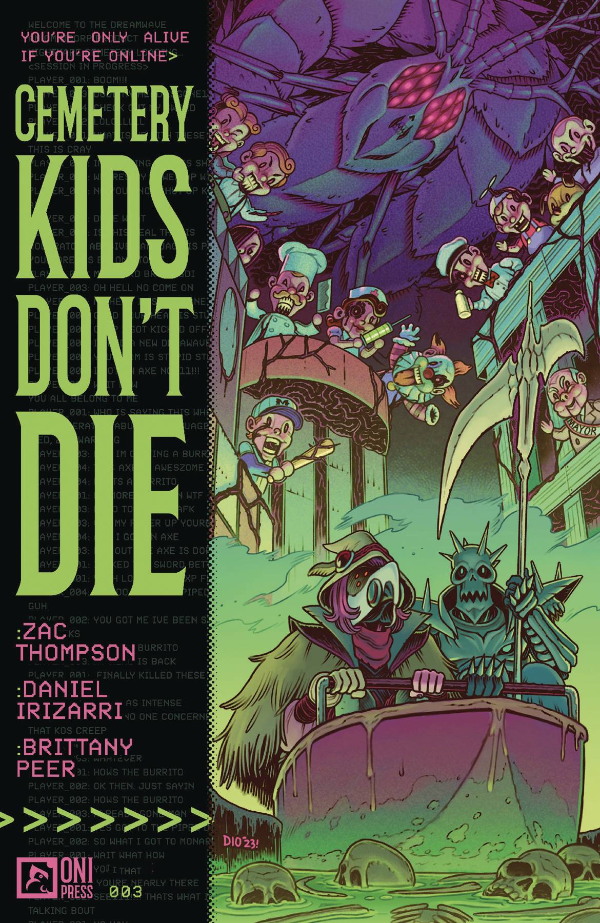 CEMETERY KIDS DONT DIE #3A (OF 4) (MR)