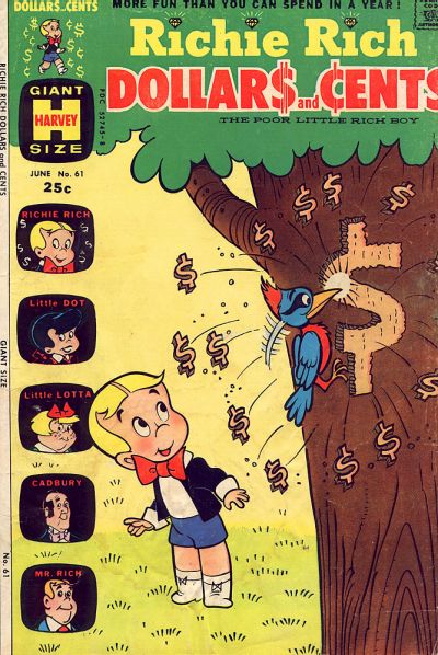 Richie Rich Dollars and Cents #61
