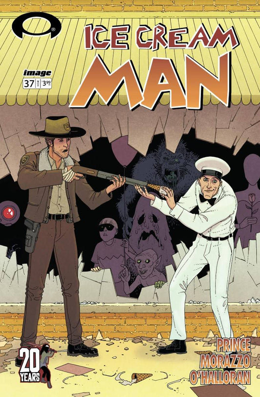 ICE CREAM MAN #37C MORAZZO AND HALLORAN TWD 20TH ANNV TEAM UP VARIANT (MR)