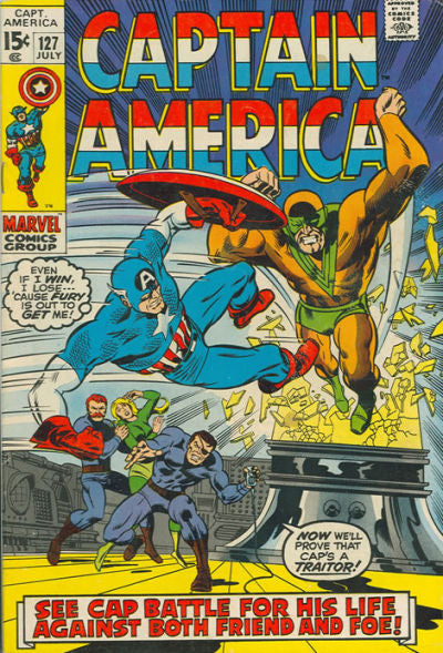Captain America #127