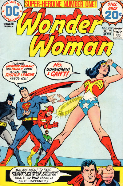 Wonder Woman #212