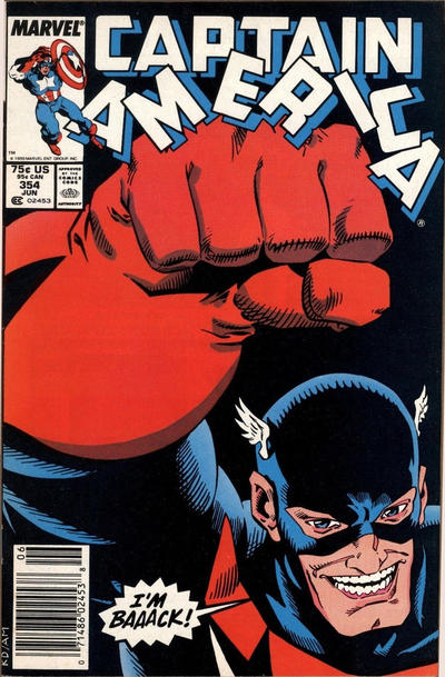 Captain America #354
