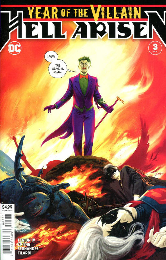 Year of the Villain Hell Arisen #3 CGC Graded 9.8