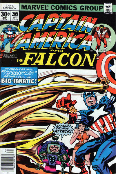 Captain America #209