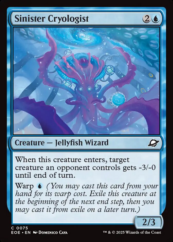 Sinister Cryologist [EOE - 75]