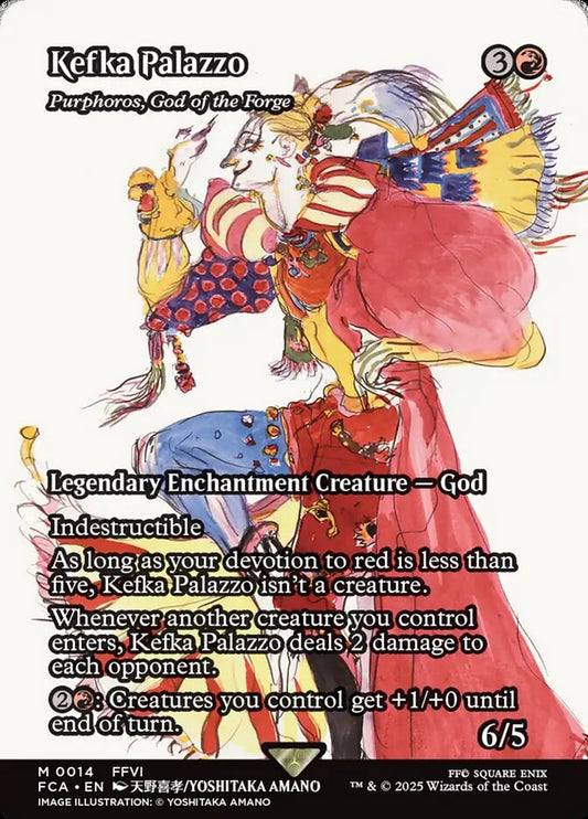 Kefka Palazzo - Purphoros, God of the Forge - Showcase