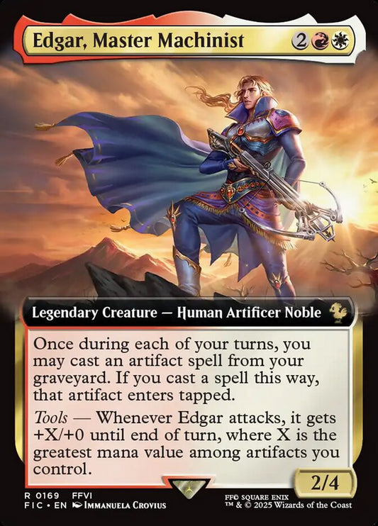 Edgar, Master Machinist (Extended Art) [FIC - 169]