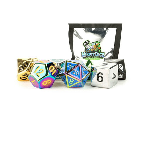 FanRoll Mystery Misfits Metal Poly Dice