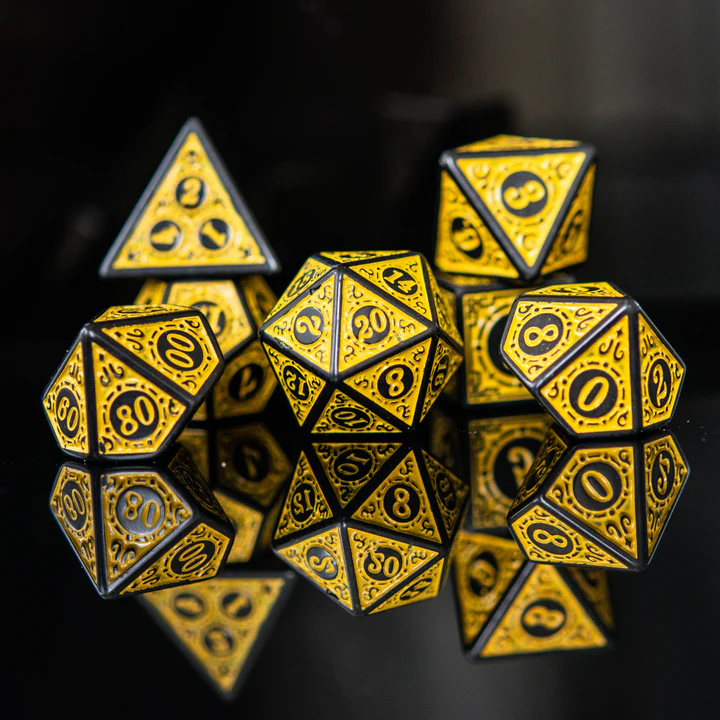 Misty Mountain- Temple Ruins Dice Set
