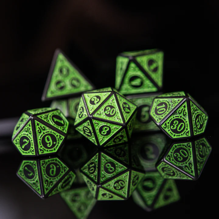 Misty Mountain- Temple Ruins Dice Set