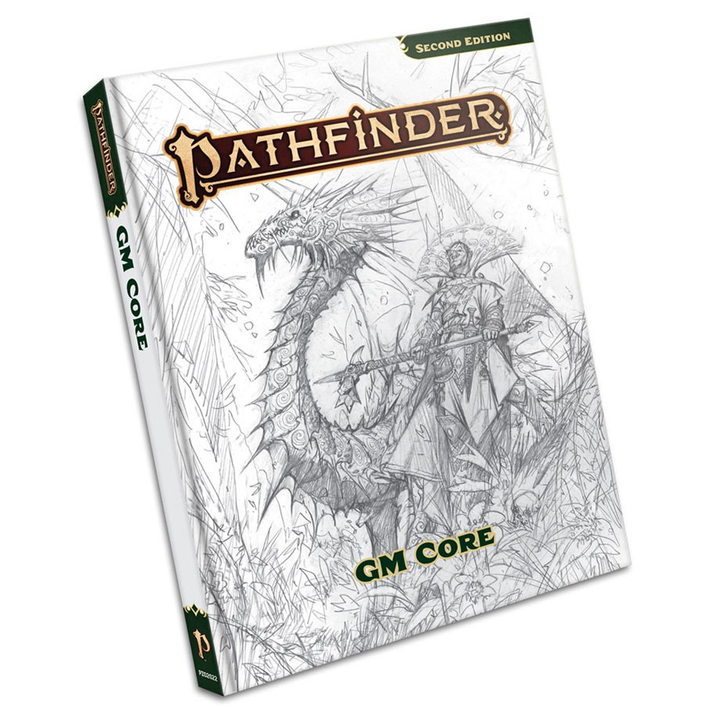 Pathfinder 2e GM Core: Sketch Cover