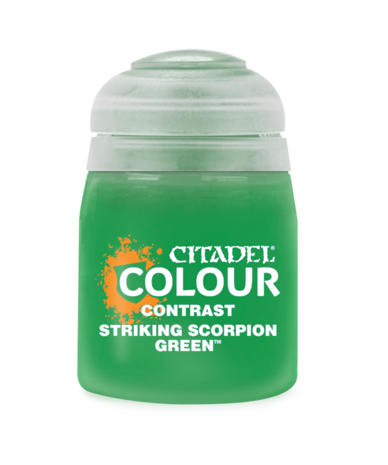 Contrast: Striking Scorpion Green