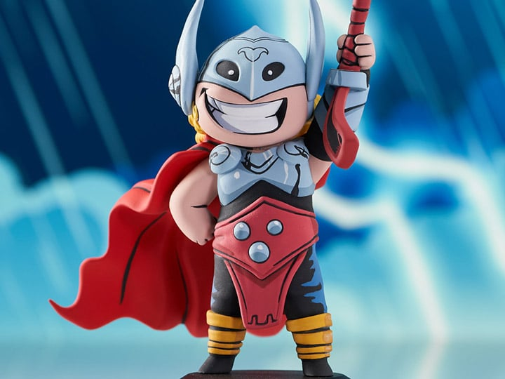 Diamond Select Toys & Gentle Giant - Marvel Animated Skottie Young Mighty Thor Limited Edition Statue