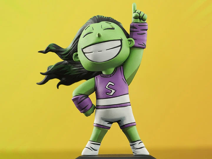 Diamond Select Toys & Gentle Giant - Marvel Animated Skottie Young She-Hulk Limited Edition Statue