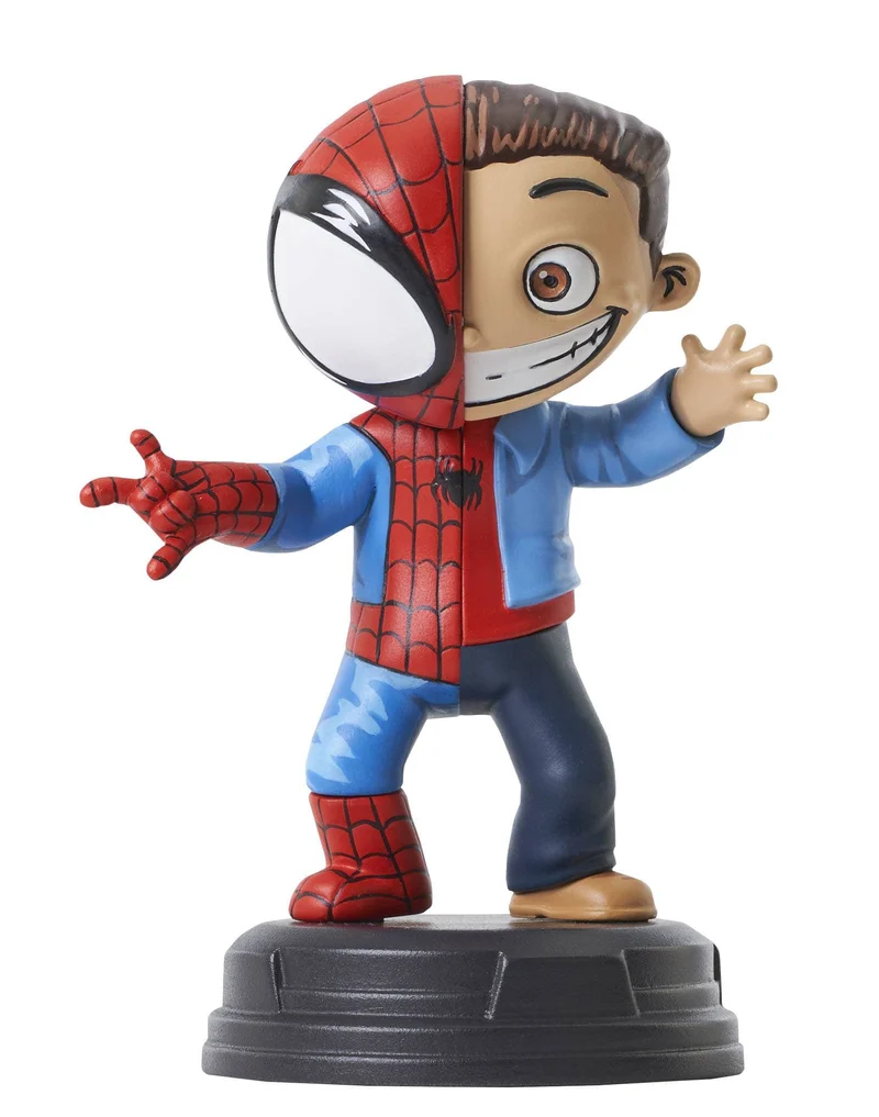 Diamond Select Toys & Gentle Giant - Marvel Animated Skottie Young Peter Parker Limited Edition Statue