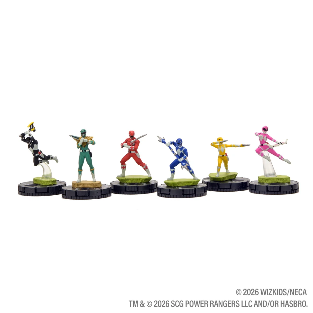 Hasbro HeroClix Iconix: Power Rangers