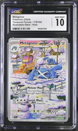 GEM MINT 10 Metagross #178 Pokemon Temporal Forces