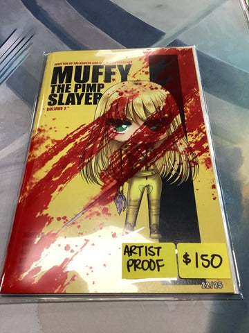 Muffy the Pimp Slayer Vol. 2 ARTIST PROOF MEGACON EXCLUSIVE 22/25