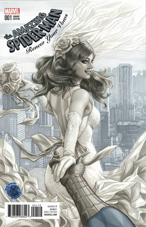 The Amazing Spider-Man: Renew Your Vows #1 Legacy Comics Stanley 'Artgerm' Lau Copic Variant