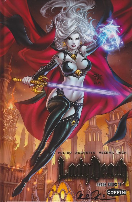 Lady Death: Chaos Rules #1 Paolo Pantalena HC Variant