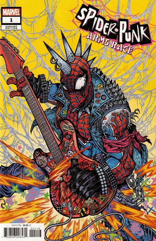 Spider-Punk: Arms Race #1 1:25 Maria Wolf Variant