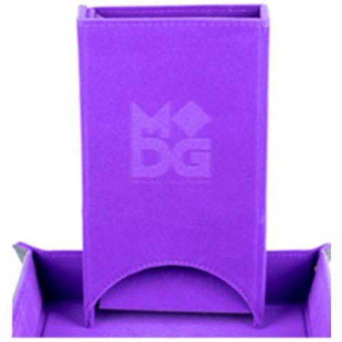 Fold Up Dice Tower Purple