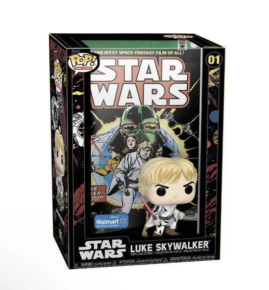 Star Wars Funko Pop! Comic Covers Star Wars Luke Skywalker #01